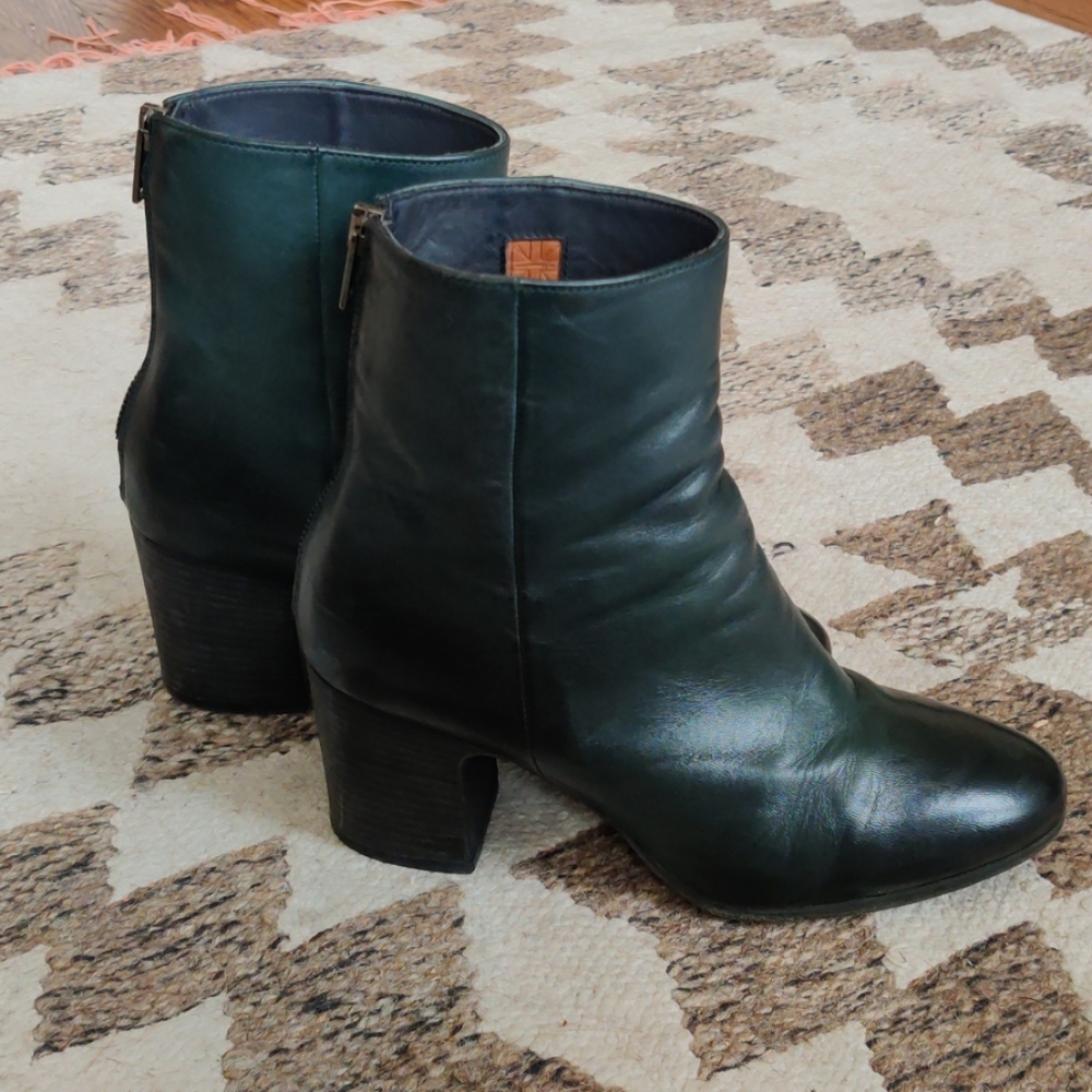 Pantanetti Leather Ankle Boots Made in Italy